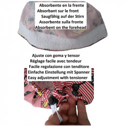 Micky Mause cappellino operativo da donna per capelli lunghi BolsoHatillo TC