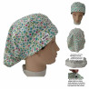 Cappelli da sala operatoria FLORES per capelli lunghi regolabili e con BolsoHatillo TC assorbenti