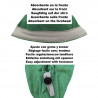 Green Unisex Operating Caps for Men and Women Short Hair BolsoHatillo TC