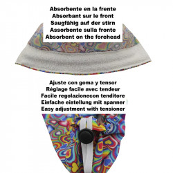 Cappellino Operativo Unisex HEARTS per Uomo e Donna capelli corti BolsoHatillo TC