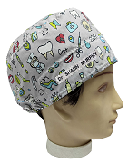 Unisex operating caps short and medium hair